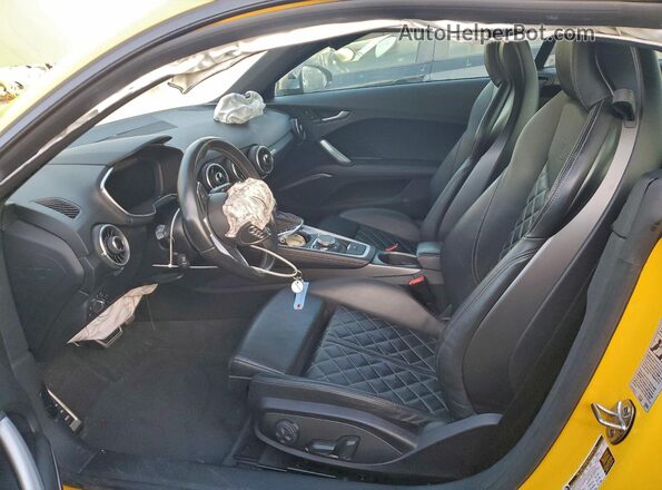 TRUC1AFV3G1031918 2016 AUDI TT Желтый Вид салона спереди