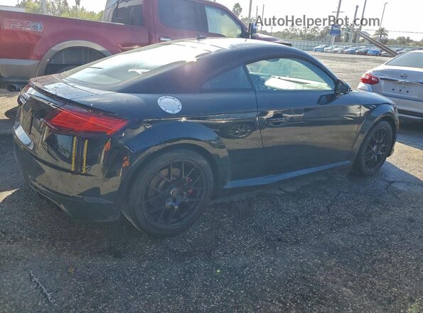 TRUC1AFV4J1005545 2018 AUDI TT Black Tył prawy