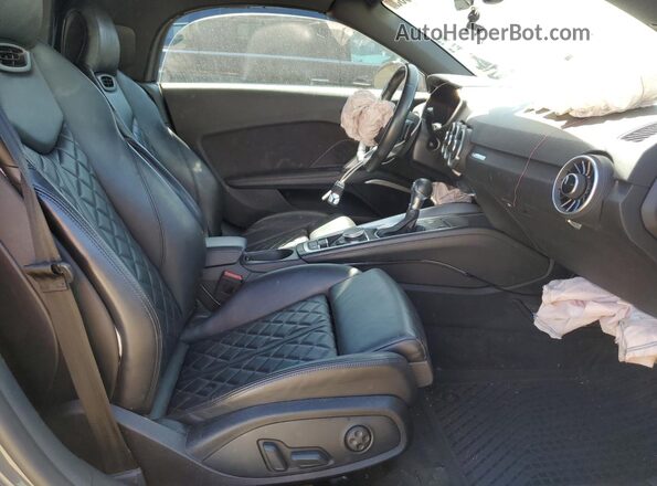 TRUT5CFV3J1003687 2018 AUDI TT Gray Rear seats view