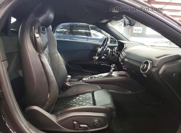 TRUT5CFVXH1006578 2017 AUDI TT Black Vista de los asientos traseros