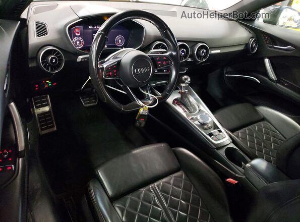 TRUT5CFVXH1006578 2017 AUDI TT Black Vista del salpicadero