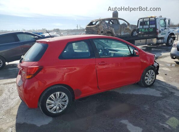 VNKJTUD3XGA066865 2016 TOYOTA YARIS Красный Задняя правая четверть