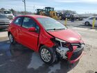 2016 Toyota Yaris 3-door L Красный vin: VNKJTUD3XGA066865