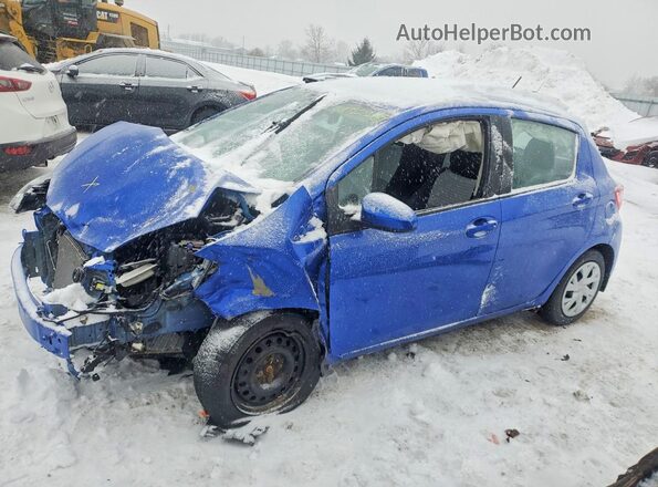 VNKKTUD33JA095930 2018 TOYOTA YARIS Синий Передняя левая четверть