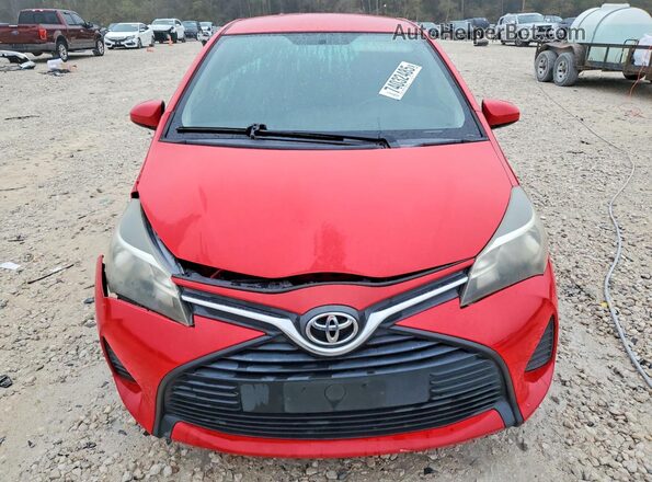 VNKKTUD35GA062677 2016 TOYOTA YARIS Красный Вид спереди