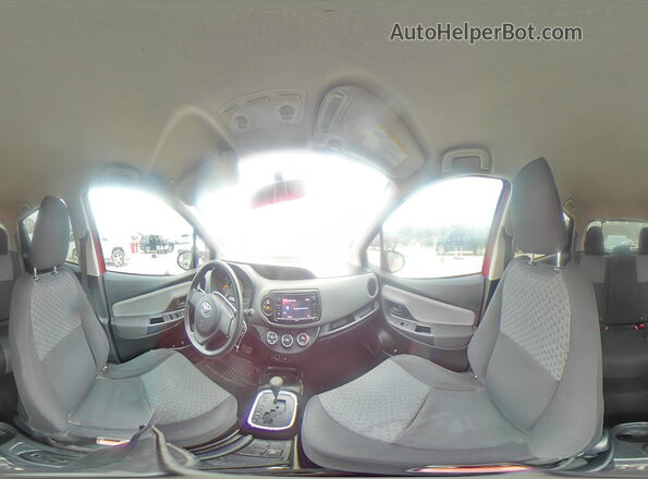 VNKKTUD35GA062677 2016 TOYOTA YARIS Красный Вид наклейки с VIN-кодом