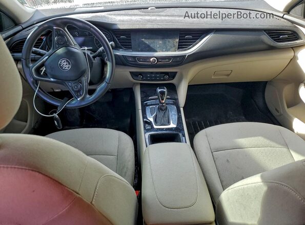 W04GL6SX0K1032019 2019 BUICK REGAL Белый Вид панели приборов