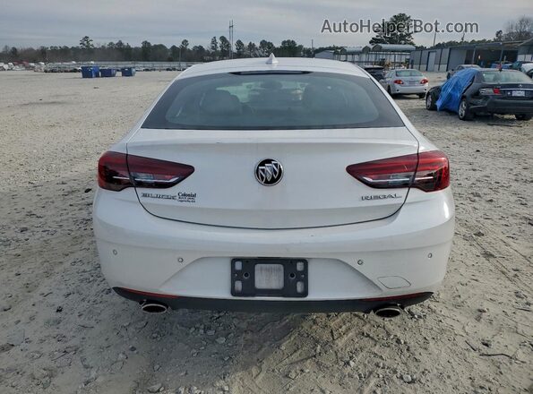 W04GP6SX9J1103351 2018 BUICK REGAL White Vista trasera