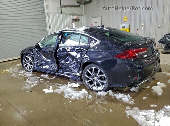 W04GS6SS9K1077225 2019 BUICK REGAL Черный Задняя левая четверть