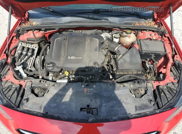 W04GS6SS9L1000579 2020 BUICK REGAL Красный Вид задней части салона