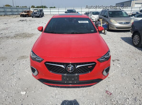 W04GS6SS9L1000579 2020 BUICK REGAL Красный Вид спереди