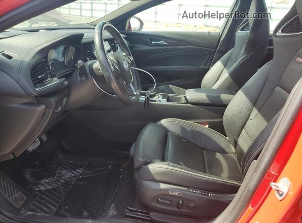 W04GS6SS9L1000579 2020 BUICK REGAL Красный Вид салона спереди