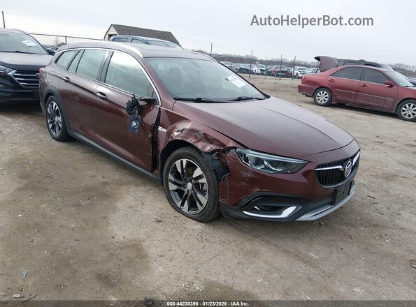 W04GV8SX2K1076528 2019 BUICK REGAL Бордовый Передняя правая четверть