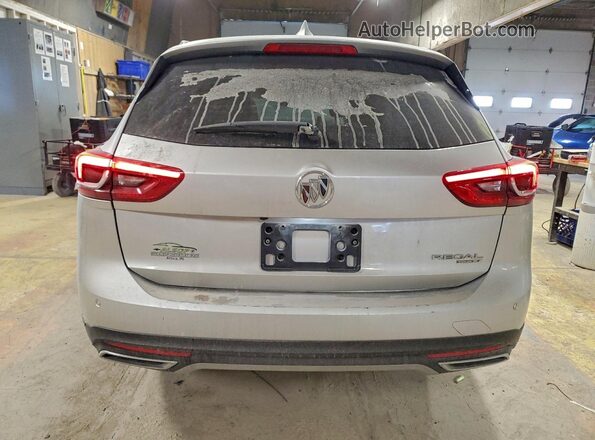 W04GV8SX8L1009224 2020 BUICK REGAL Серебряный Вид сзади