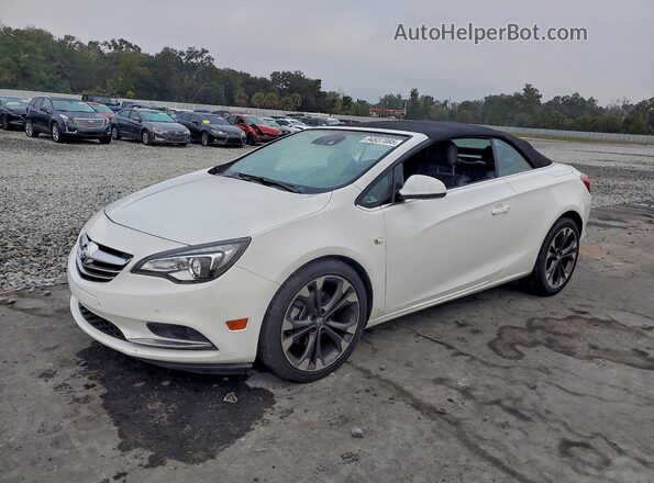 W04WH3N50JG042079 2018 BUICK CASCADA White Передня ліва чверть
