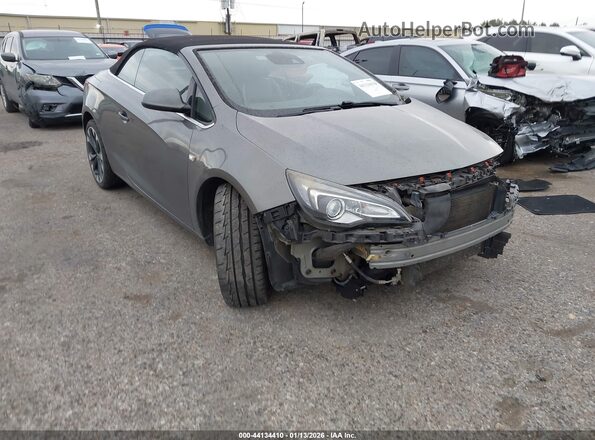W04WH3N52HG090743 2017 BUICK CASCADA Серый Передняя правая четверть