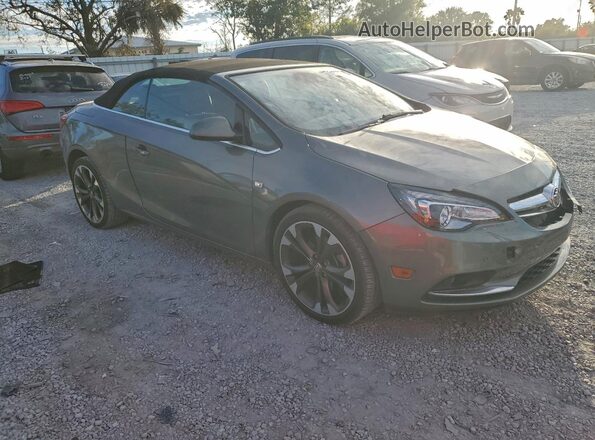 W04WH3N58HG059125 2017 BUICK CASCADA Gray Przód prawy