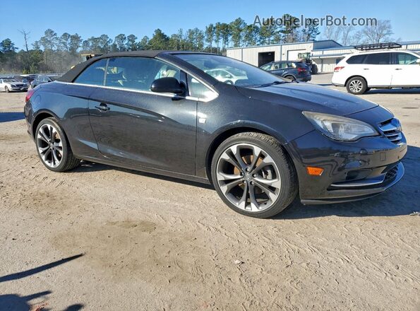 W04WT3N53GG025090 2016 BUICK CASCADA Черный Передняя правая четверть