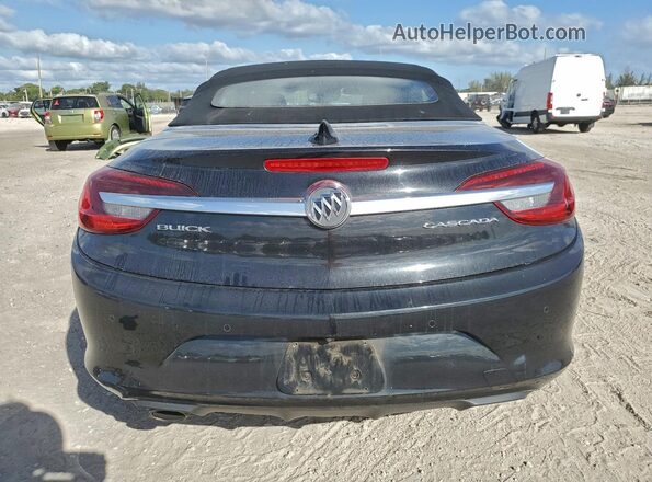 W04WT3N57GG114919 2016 BUICK CASCADA Черный Вид сзади