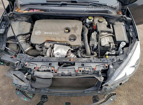 W04WT3N5XGG037866 2016 BUICK CASCADA Черный Вид задней части салона