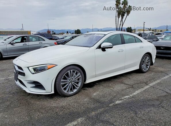 W1K2J5JB6LA055768 2020 MERCEDES-BENZ CLS-CLASS Белый Передняя левая четверть