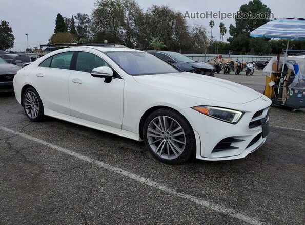 W1K2J5JB6LA055768 2020 MERCEDES-BENZ CLS-CLASS Белый Передняя правая четверть