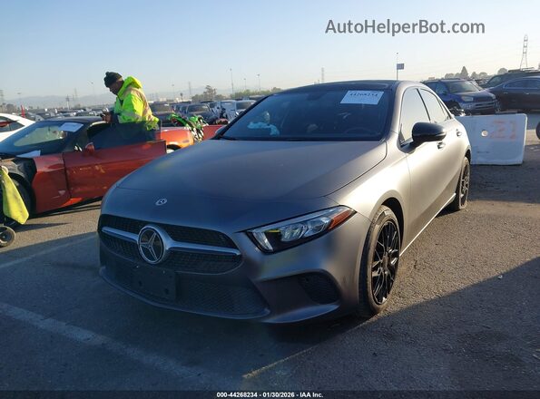 W1K3G4EB1NJ337861 2022 MERCEDES-BENZ A 220 Серый Передняя левая четверть