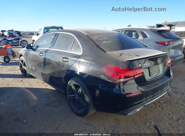 W1K3G4EB2LW047290 2020 MERCEDES-BENZ A 220 Black Задня ліва чверть