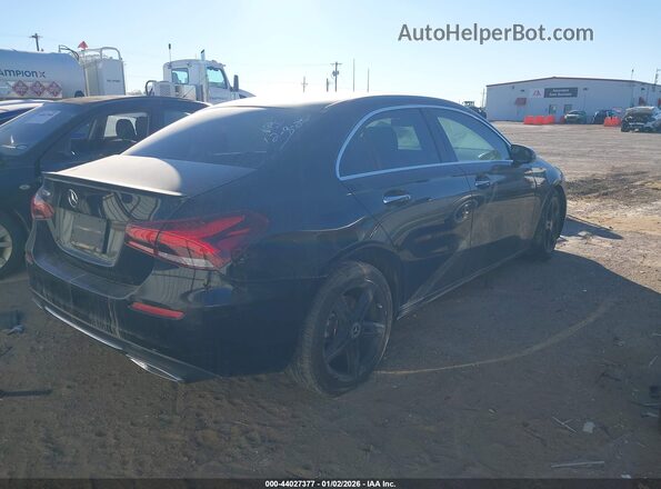 W1K3G4EB2LW047290 2020 MERCEDES-BENZ A 220 Black Задня права чверть