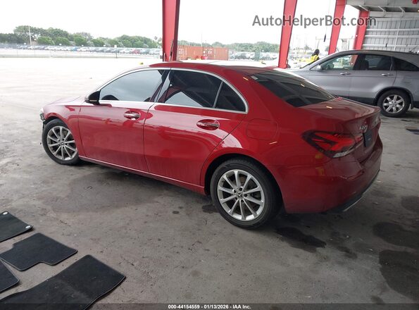 W1K3G4EB3MJ277158 2021 MERCEDES-BENZ A 220 Red Tył lewy