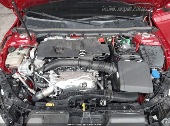 W1K3G4EB3MJ277158 2021 MERCEDES-BENZ A 220 Red Widok z tyłu