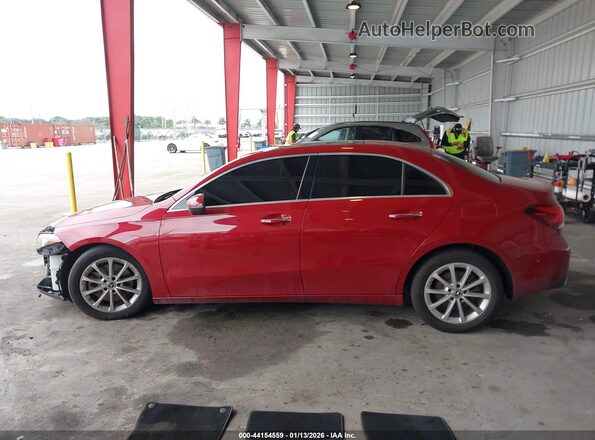 W1K3G4EB3MJ277158 2021 MERCEDES-BENZ A 220 Red 
