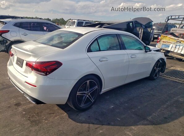 W1K3G4EB3NJ328448 2022 MERCEDES-BENZ A White Tył prawy