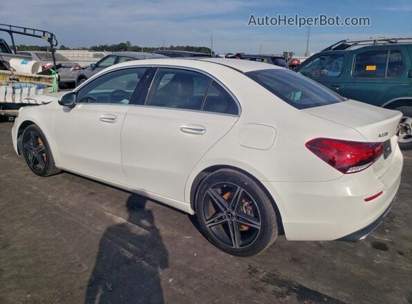 W1K3G4EB3NJ328448 2022 MERCEDES-BENZ A White Tył lewy