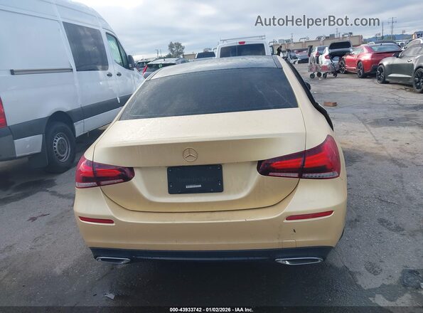 W1K3G4EB3NJ352362 2022 MERCEDES-BENZ A 220 Золотой 