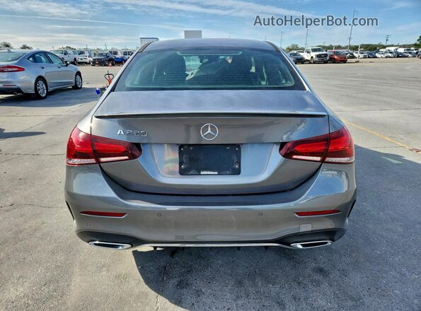 W1K3G4EB4LW047212 2020 MERCEDES-BENZ A Gray Widok z tyłu