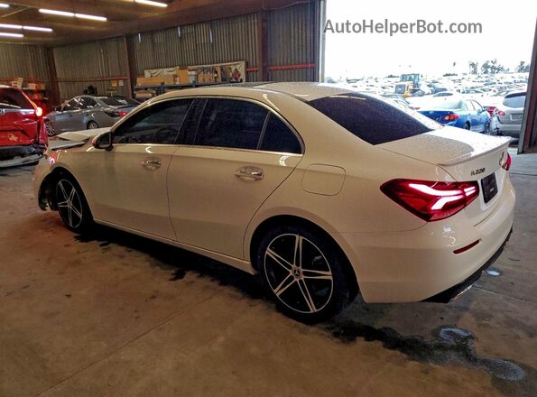 W1K3G4EB5NJ360334 2022 MERCEDES-BENZ A Белый Задняя левая четверть