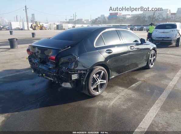 W1K3G4EB5NJ374072 2022 MERCEDES-BENZ A 220 Черный Задняя правая четверть