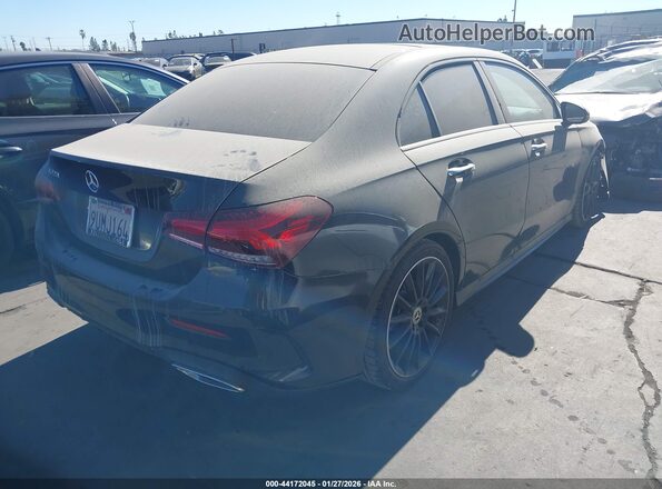 W1K3G4EB7NJ361890 2022 MERCEDES-BENZ A 220 Черный Задняя правая четверть