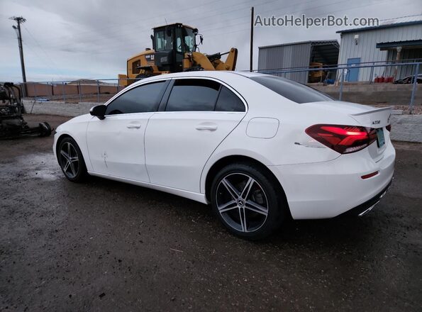 W1K3G4EB8MJ275499 2021 MERCEDES-BENZ A White Tył lewy