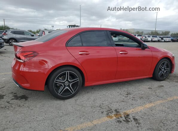 W1K3G4EB9LW046394 2020 MERCEDES-BENZ A Red Tył prawy
