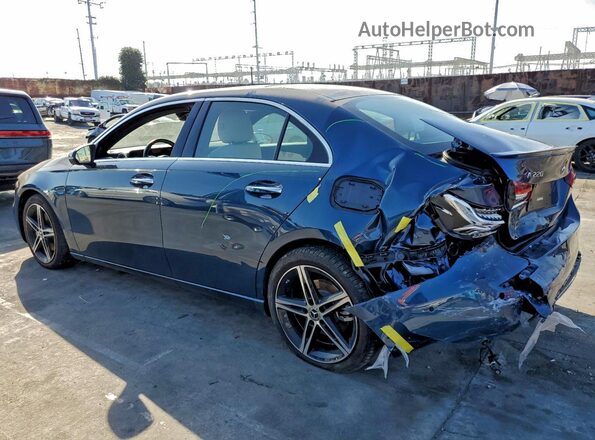W1K3G4EB9NJ338286 2022 MERCEDES-BENZ A Teal Tył lewy