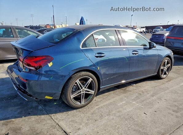 W1K3G4EB9NJ338286 2022 MERCEDES-BENZ A Teal Tył prawy