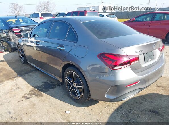 W1K3G4EB9NJ340328 2022 MERCEDES-BENZ A 220 Серый Задняя левая четверть