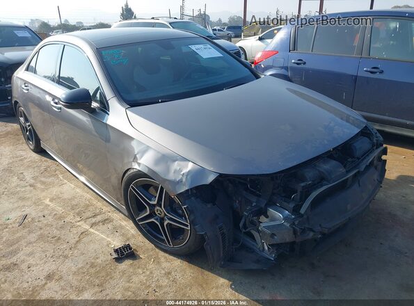 W1K3G4EB9NJ340328 2022 MERCEDES-BENZ A 220 Серый Передняя правая четверть