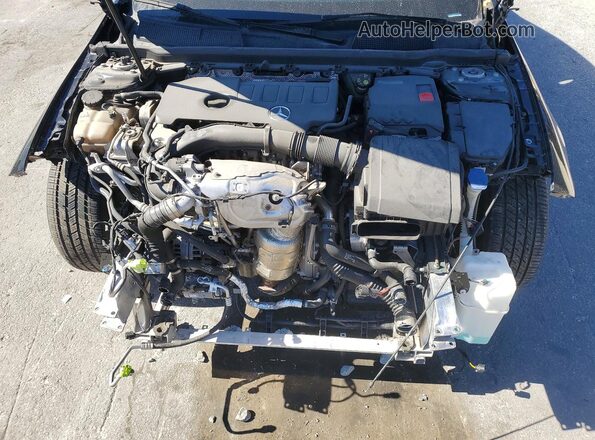 W1K5J4GB7MN191237 2021 MERCEDES-BENZ CLA-CLASS Черный Вид задней части салона