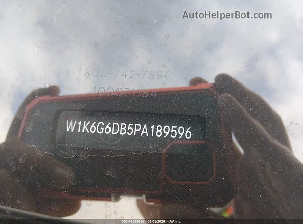 W1K6G6DB5PA189596 2023 MERCEDES-BENZ S-CLASS White Engine compartment view