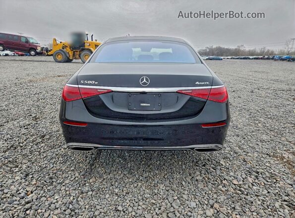 W1K6G6KB0SA337214 2025 MERCEDES-BENZ S Black Widok z tyłu