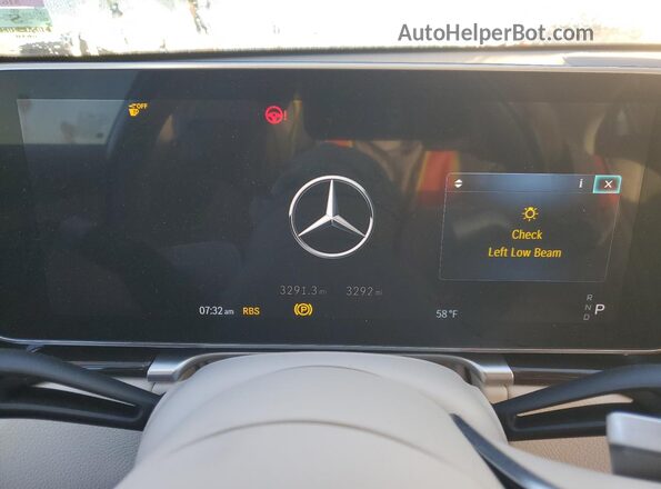 W1K6G6KB4RA274998 2024 MERCEDES-BENZ S Серебряный Вид щитка приборов