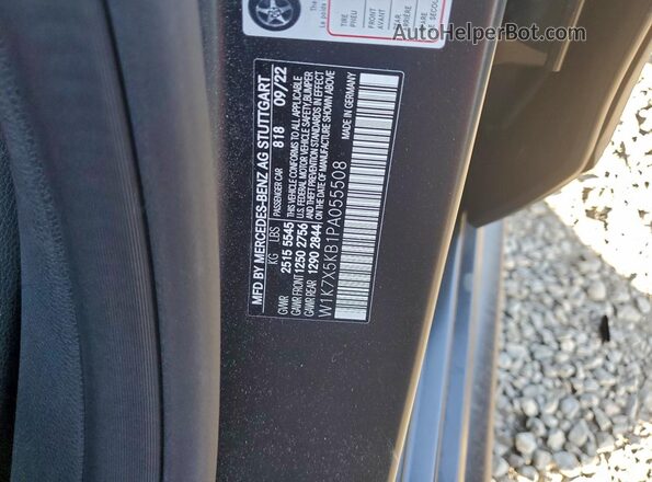 W1K7X5KB1PA055508 2023 MERCEDES-BENZ AMG Черный Вид подкапотного пространства